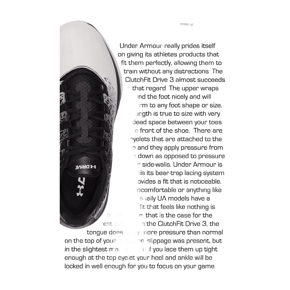 Under Armour ClutchFit Drive 3